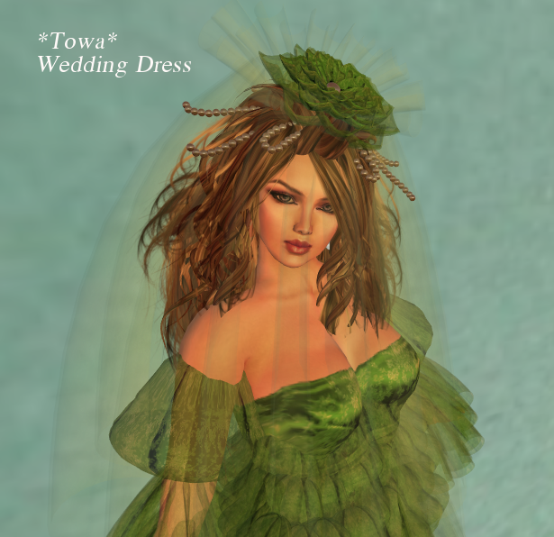 This lovely green Wedding Dress is ideal for a Boho Chic Weddings or if you